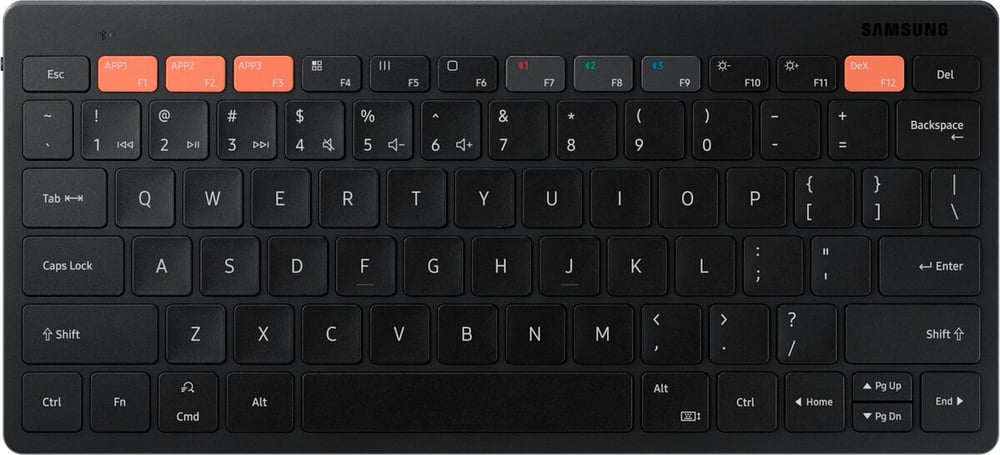 Multi Bluetooth Keyboard black Tastiera universale Samsung 785300160883 N. figura 1
