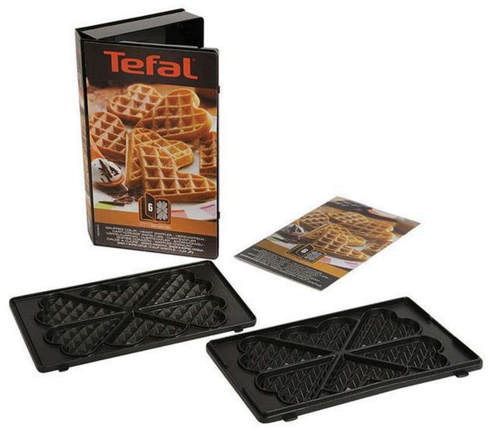 Plattenset Snack Collection Herzwaffeln Toaster Tefal 785302423872 Bild Nr. 1