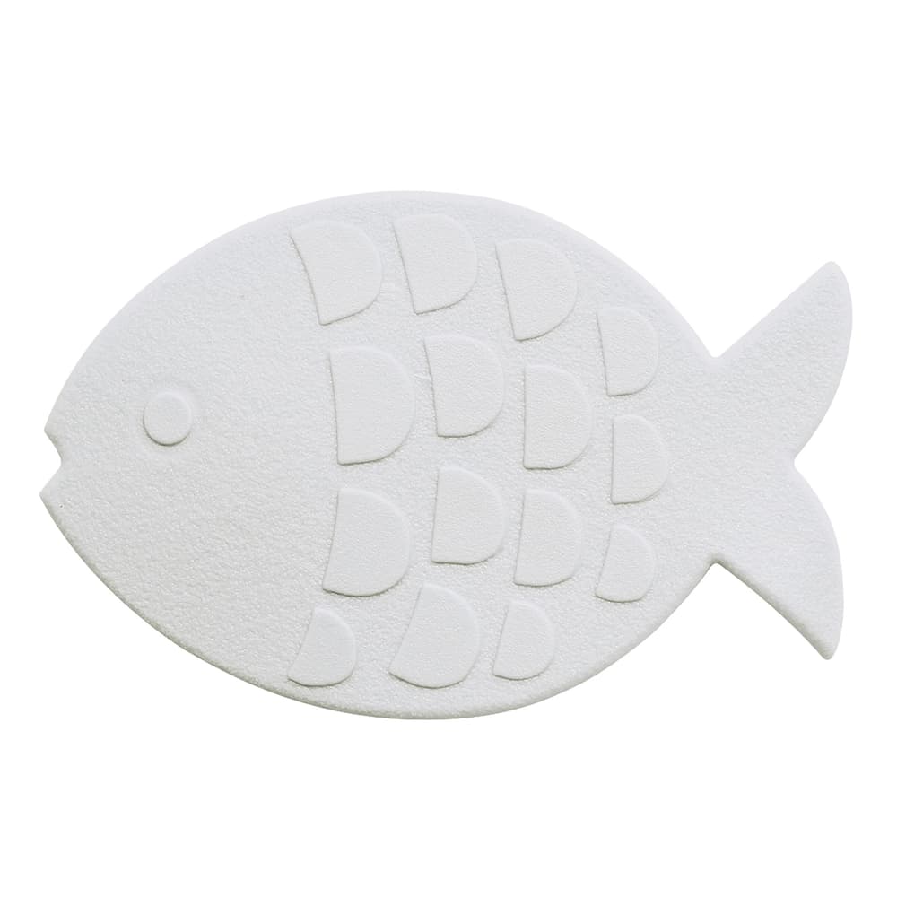 Globefish 5 Stück 16x10,5cm Weiss Wanneneinlage/Mini-Mats spirella 674217300000 Farbe Weiss Bild Nr. 1