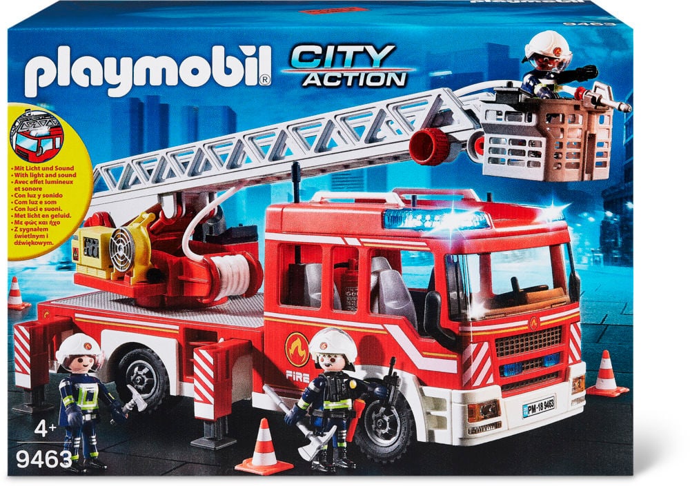 Feuerwehr Leiterfahrzeug 9463 PLAYMOBIL® 74455530000018 Bild Nr. 1
