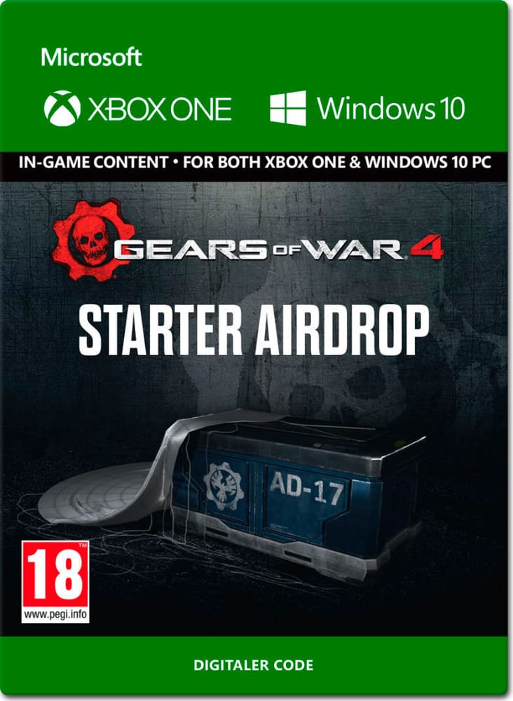Xbox One - Gears of War 4: Starter Airdrop Game (Download) 785300137317 N. figura 1
