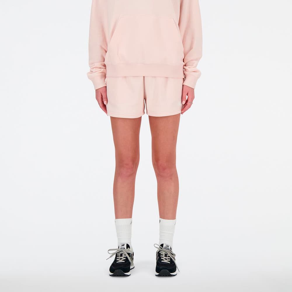 W Sport Essentials French Terry Short Short New Balance 472634600539 Taille L Couleur vieux rose Photo no. 1