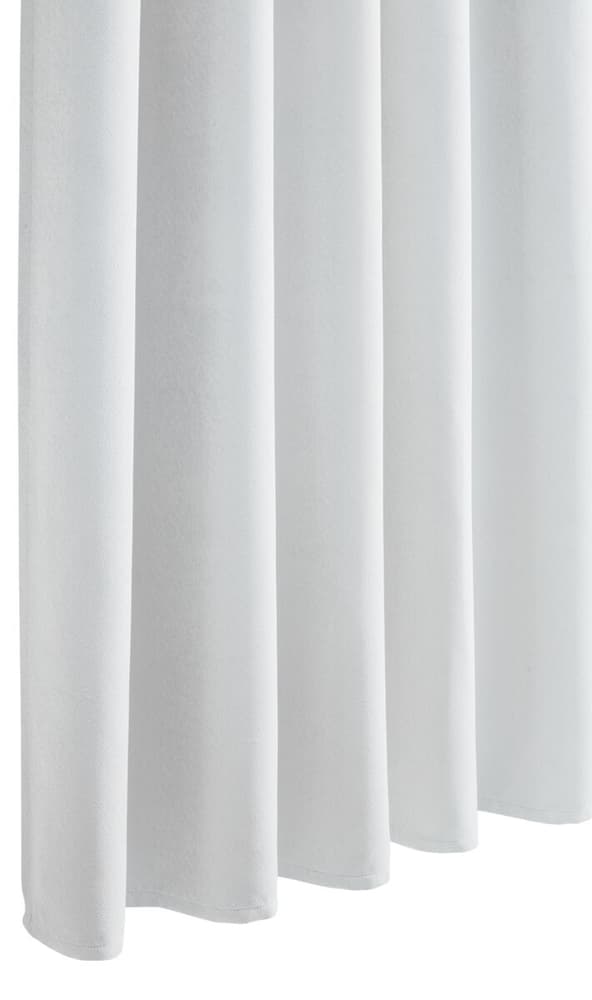 CATALINA Rideau prêt à poser occultant 430293121810 Couleur Blanc Dimensions L: 300.0 cm x H: 270.0 cm Photo no. 1