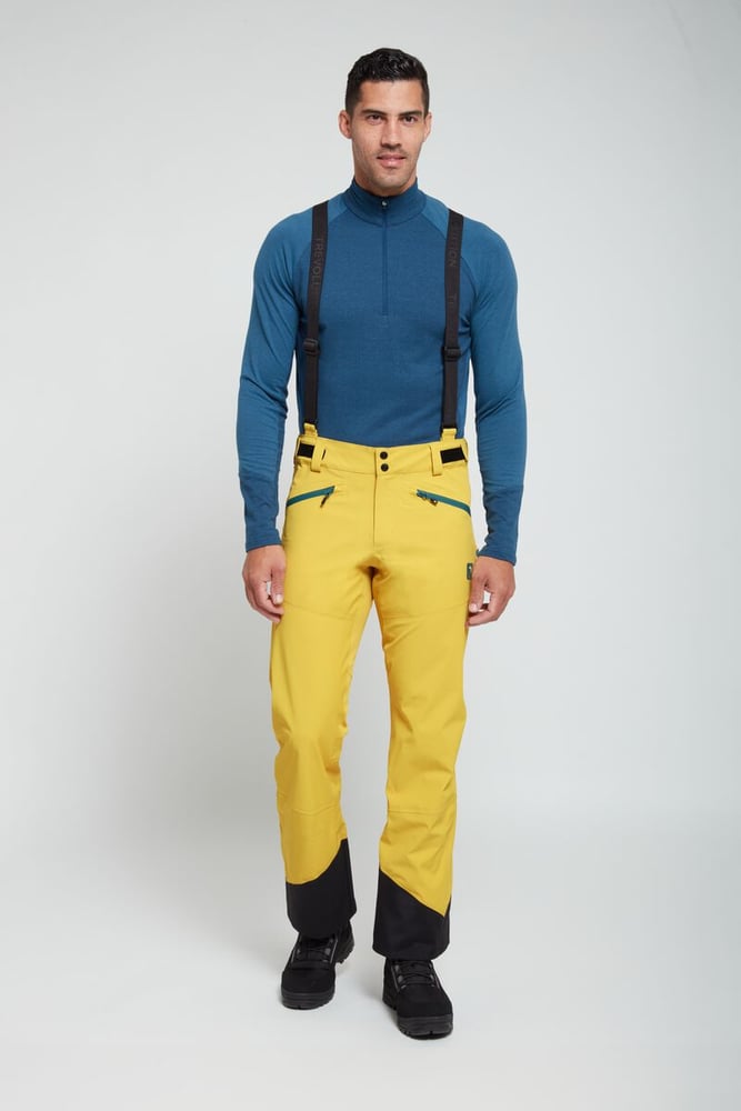 Pantalone da sci Pantalone da sci Trevolution 460397500450 Taglie M Colore giallo N. figura 1