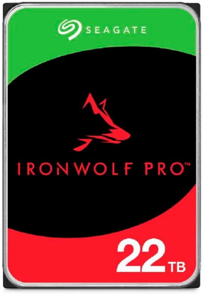 IronWolf Pro 3.5" SATA 22 TB Interne Festplatte Seagate 785302408825 Bild Nr. 1