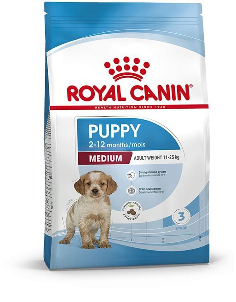 Medium Puppy, 15 kg Trockenfutter Royal Canin 658685000000 Bild Nr. 1