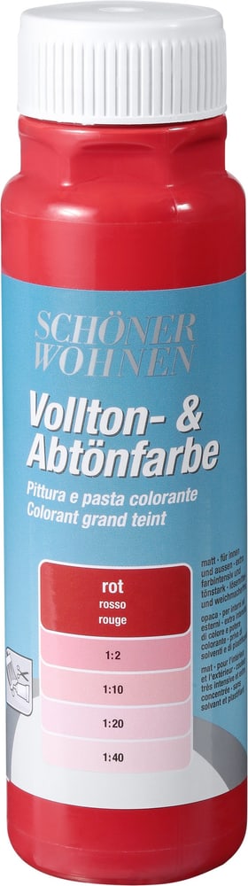 Colorant grand teint Rouge 250 ml Colorant grand teint Schöner Wohnen 660901000000 Contenu 250.0 ml Photo no. 1