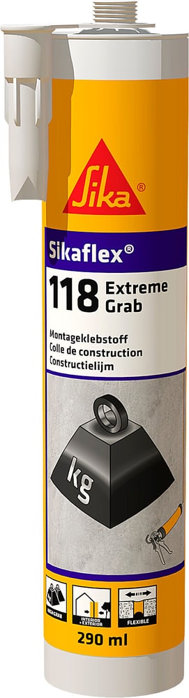 Sikaflex 113 Universal grau 290 ml Klebstoff Sika 676064600000 Bild Nr. 1