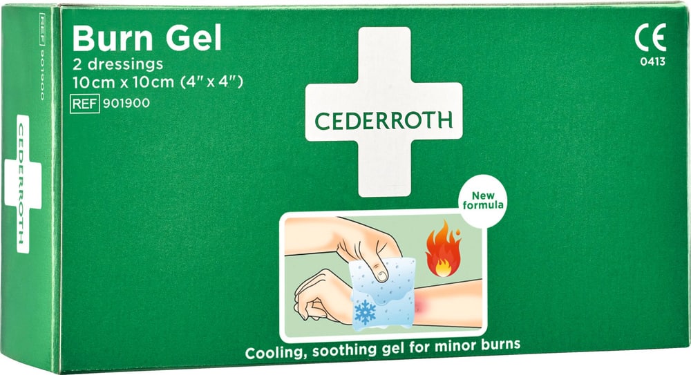 Compresses Burn Gel Pharmacie Cederroth 617182900000 Photo no. 1