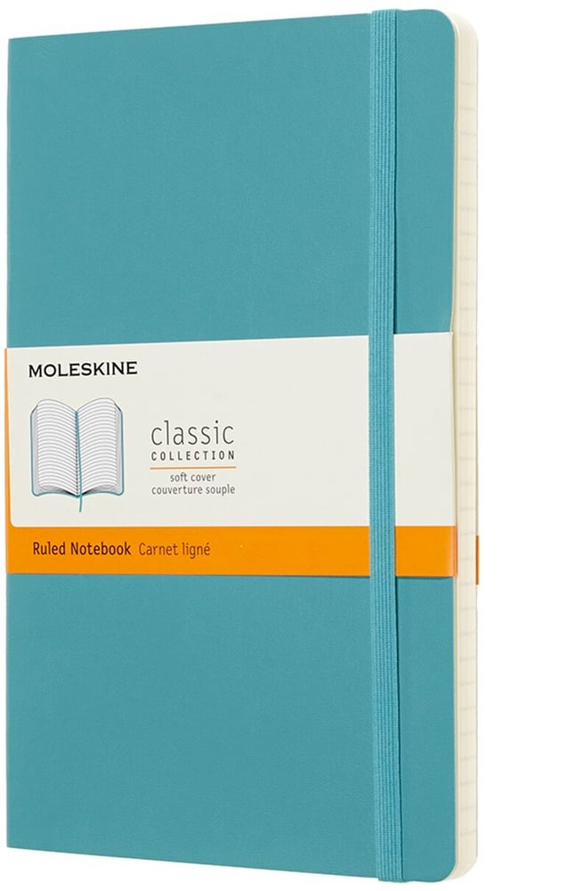 NOTEBOOK A RIGHE REEF BLU Moleskine® 669700125810 N. figura 1