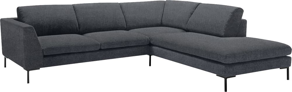 NEWTON Ecksofa NEWTON Ecksofa 405898350448 Grösse B: 262.0 cm x T: 242.0 cm x H: 80.0 cm Farbe Dunkelblau Bild Nr. 1