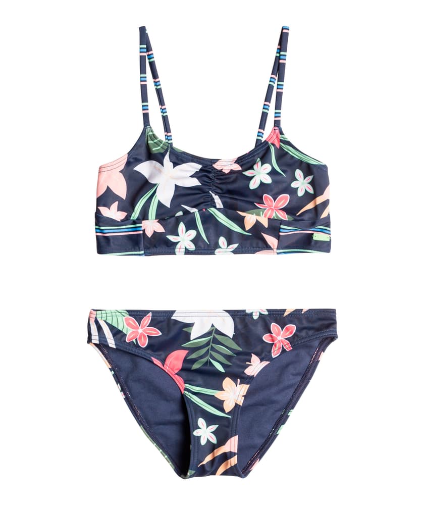 Vacay For Life - Crop Bikini-Set Bikini Roxy 466381715243 Grösse 152 Farbe marine Bild-Nr. 1
