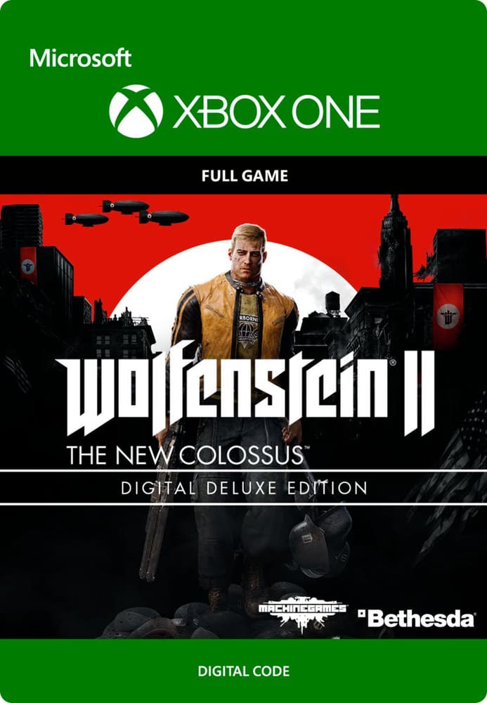 Xbox One - Wolfenstein II: The New Colossus Digital Deluxe Game (Download) 785300136379 N. figura 1