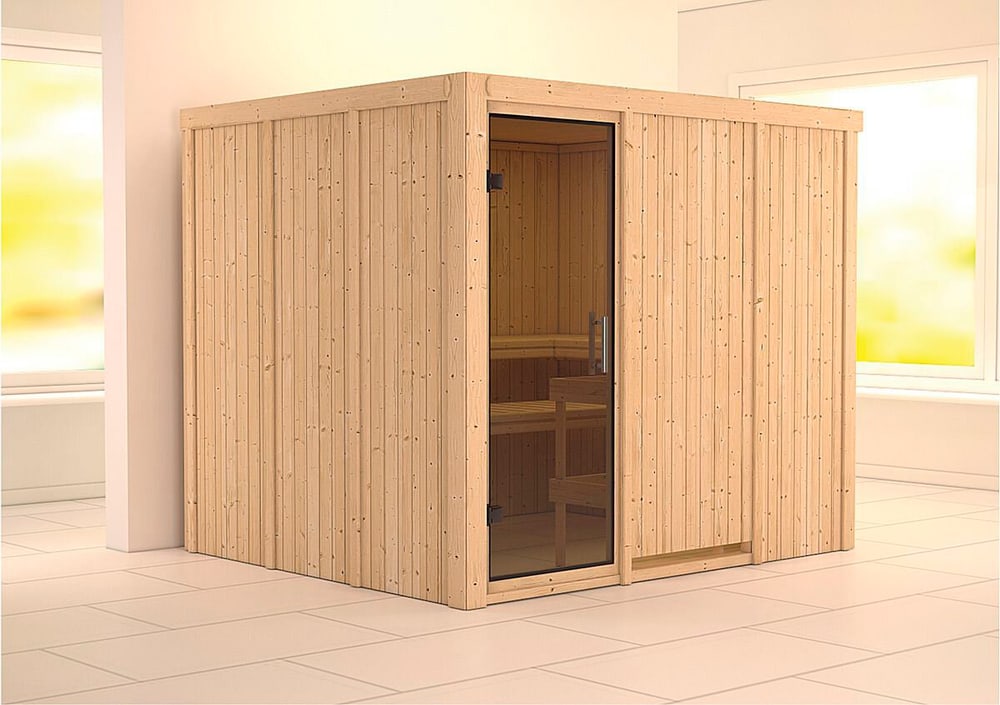 Sauna Gobin Fronteinstieg Sauna Karibu 647474400000 N. figura 1