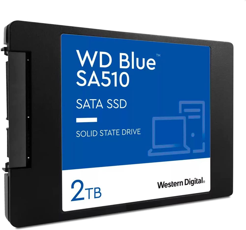 WD Blue SA510 2 TB Disque dur SSD interne Western Digital 785302409562 Photo no. 1
