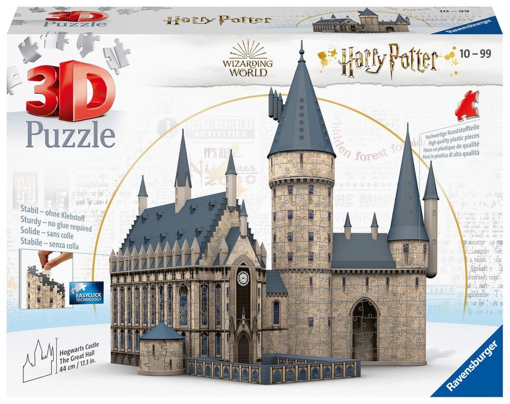 3D Puzzle Hogwarts Castle Harry Potter Puzzle 747384200000 N. figura 1
