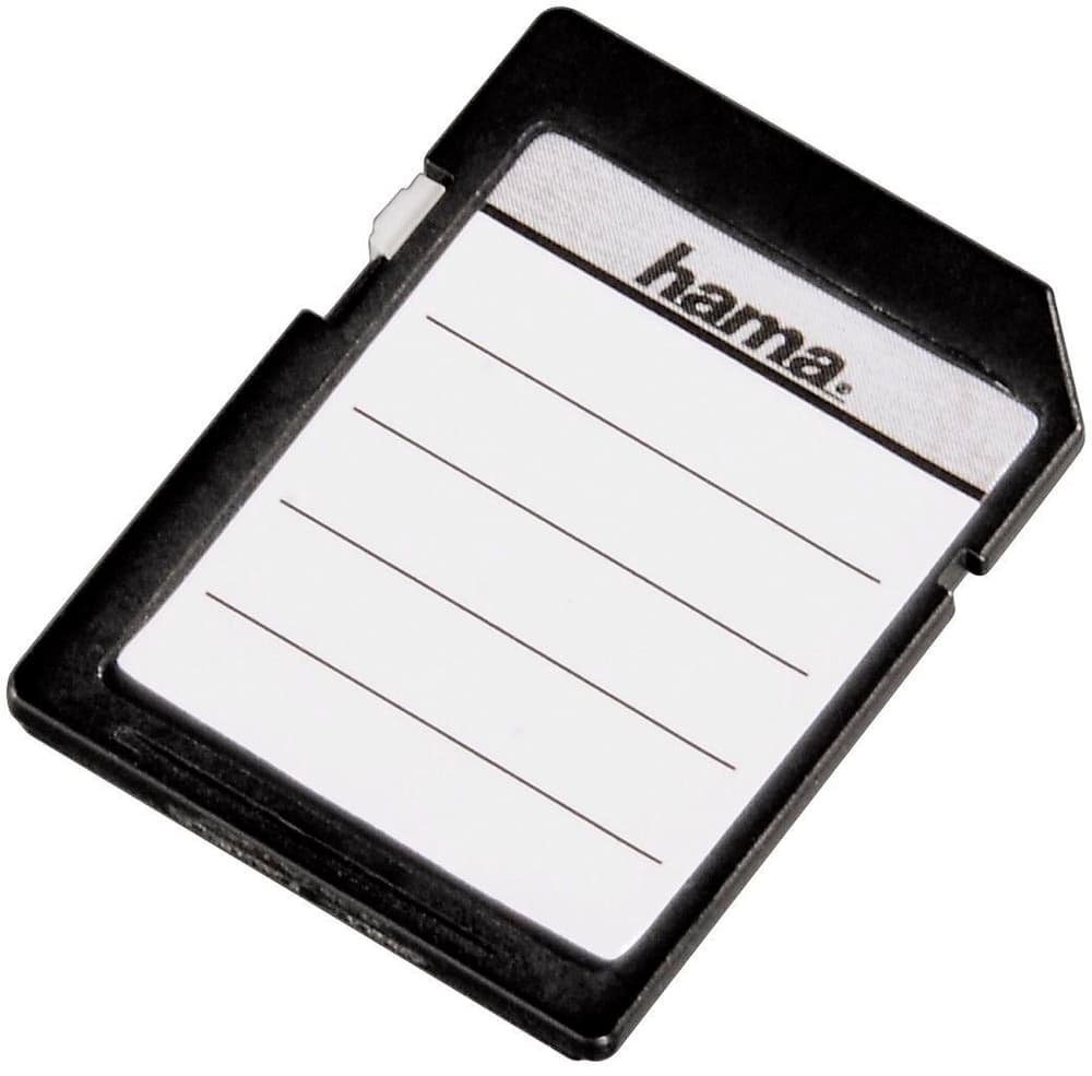 Confezione da 18 etichette per schede di memoria in bianco e nero Accessori per schede di memoria Hama 785300179853 N. figura 1