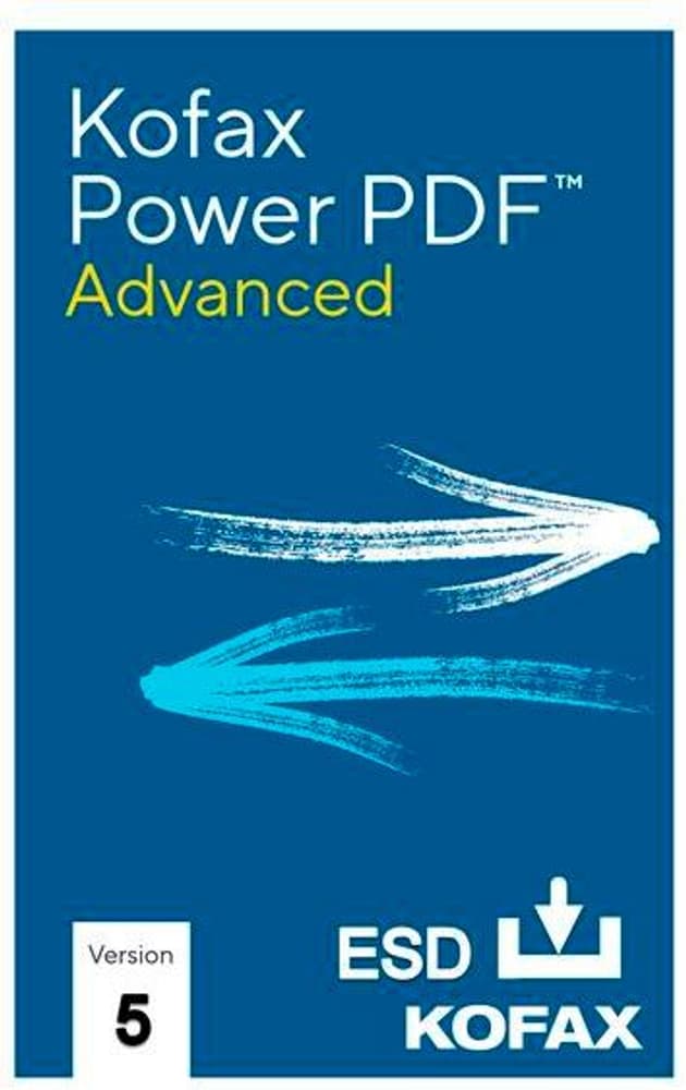 Power PDF 5, Advanced Non-Volume Office Software (Download) Kofax 785302424482 Bild Nr. 1