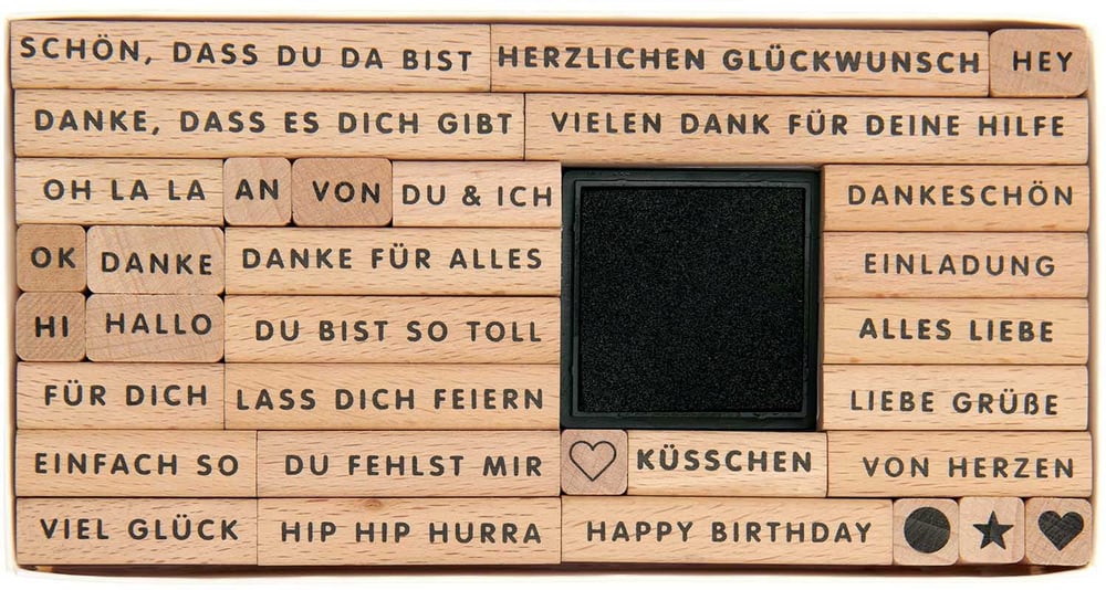 Timbro testo Germania Set di francobolli 673979200000 N. figura 1
