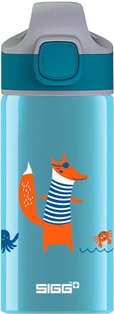 Alu Miracle Fox Bottiglia di alluminio Sigg 464655700041 Taglie Misura unitaria Colore blu chiaro N. figura 1