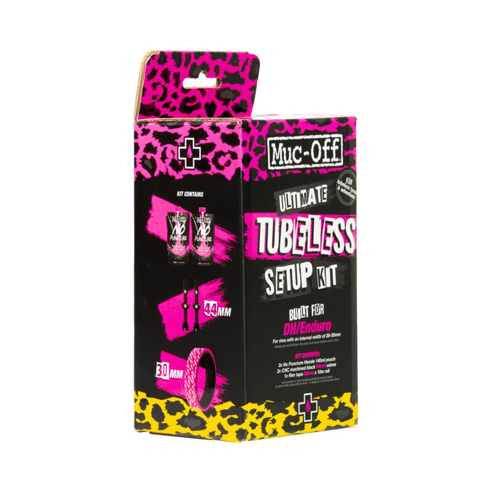 MucOff Kit Tubeless - DH/Trail/Enduro Produit d'étanchéité pour pneus Kit Tubeless - DH/Trail/Enduro Produit d'étanchéité pour pneus MucOff 466637400000 Photo no. 1
