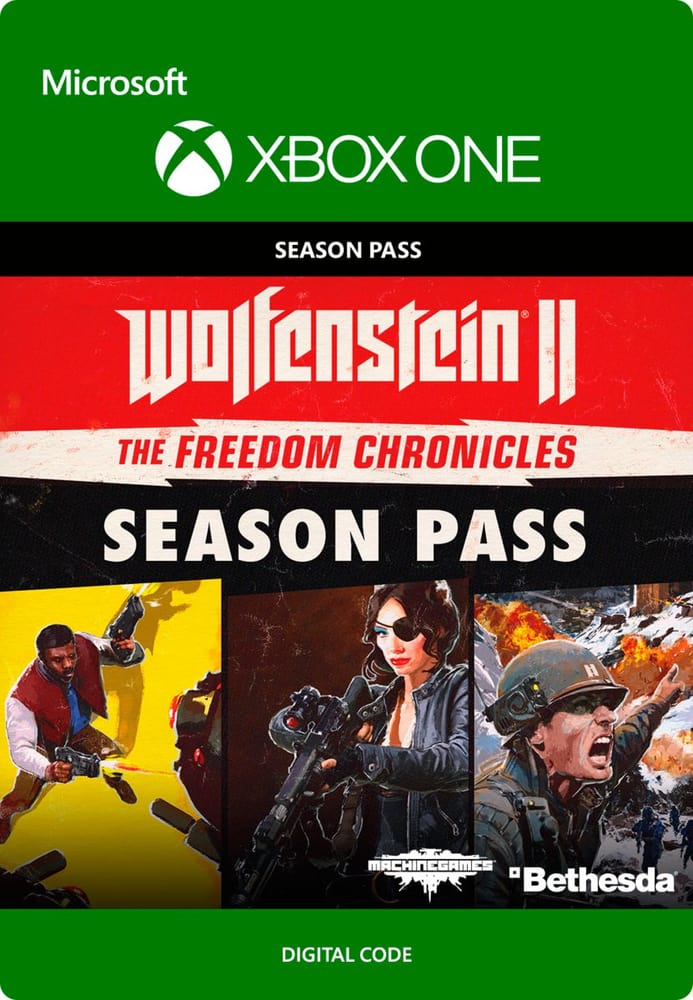 Xbox One - Wolfenstein II - Season Pass Game (Download) 785300136366 N. figura 1