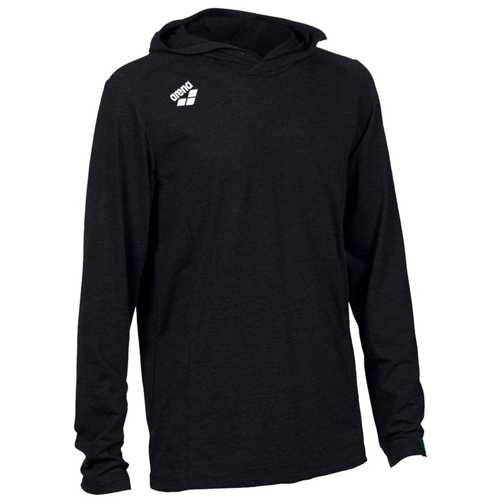 Team Hooded Long Sleeve T-Shirt Panel Pullover Arena 468713600620 Grösse XL Farbe schwarz Bild-Nr. 1