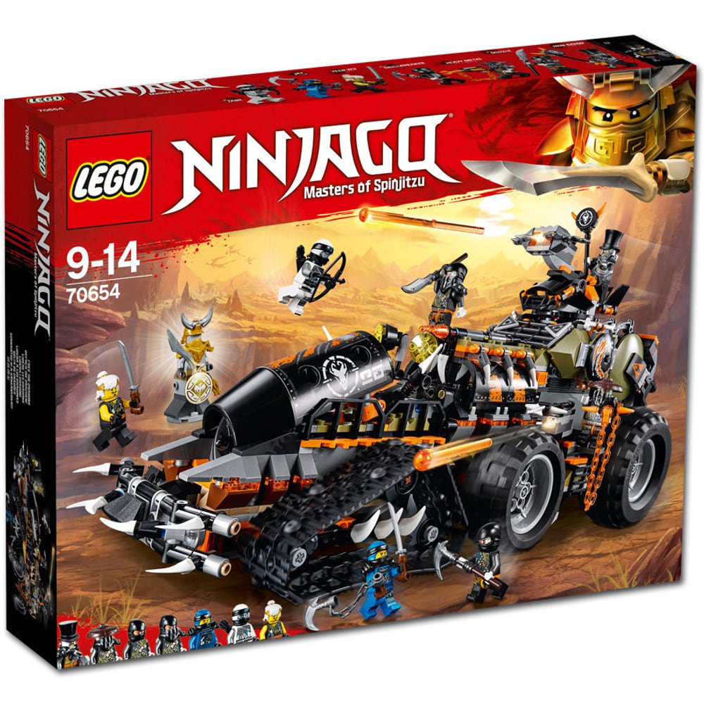 Ninjago Turbo-cingolato 70654 LEGO® 74888670000018 No. figura 1