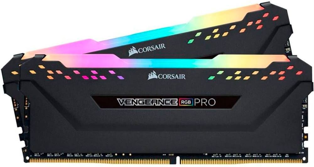 DDR4-RAM Vengeance RGB PRO Black iCUE 3600 MHz 2x 16 GB Arbeitsspeicher Corsair 785300187319 Bild Nr. 1