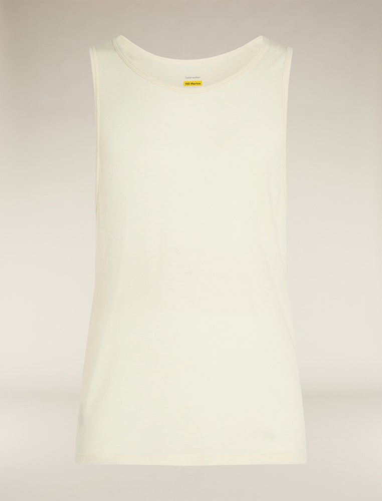 M Anatomica Tank UNDYED Top Icebreaker 466140000510 Taglie L Colore bianco N. figura 1