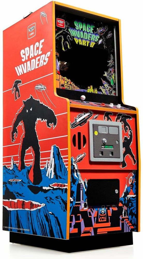 Quarter Scale Arcade Cabinet - Space Invaders Part II Console de jeu Numskull 785302415366 Photo no. 1