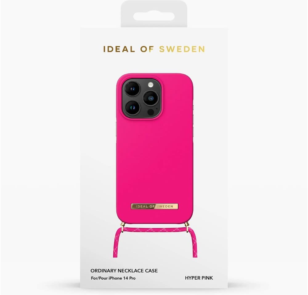 Necklace Case Hyper Pink iPhone 14 Pro Smartphone Hülle iDeal of Sweden 785302436076 Bild Nr. 1