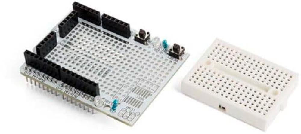 Prototypen Board ProtoShield für Arduino UNO R3 Steckplatine Velleman 785302414875 Bild Nr. 1