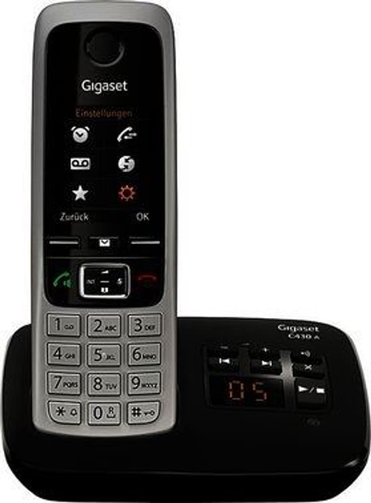 Gigaset C430A Téléphone sans câble, Noir Gigaset 95110003577913 No. figura 1