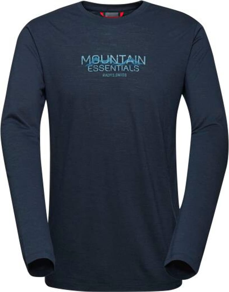 R5 light Merino Shirt long Langarmshirt RADYS 468786300522 Grösse L Farbe dunkelblau Bild-Nr. 1
