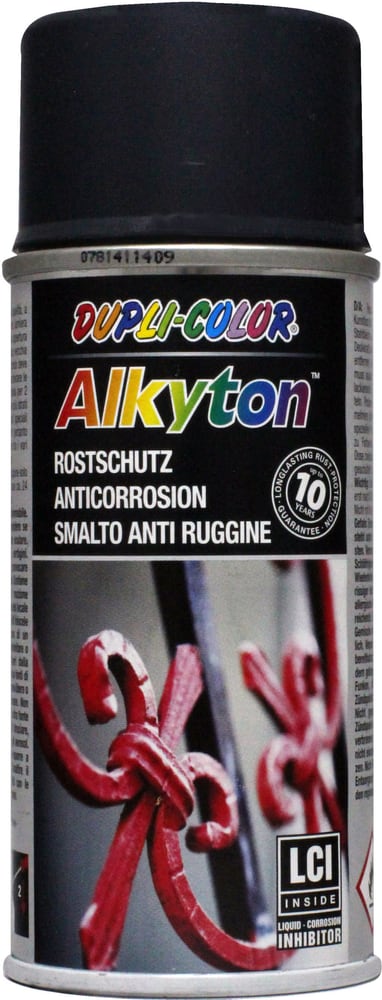 Vernice spray antiruggine Alkyton Lacca speciale Dupli-Color 660837700000 Colore Nero Contenuto 150.0 ml N. figura 1
