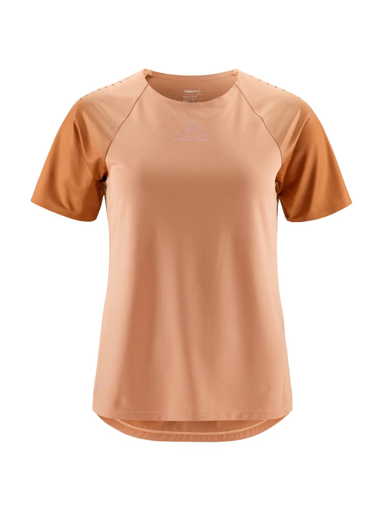 PRO TRAIL SS TEE W T-shirt Craft 470764500556 Taille L Couleur aprico Photo no. 1