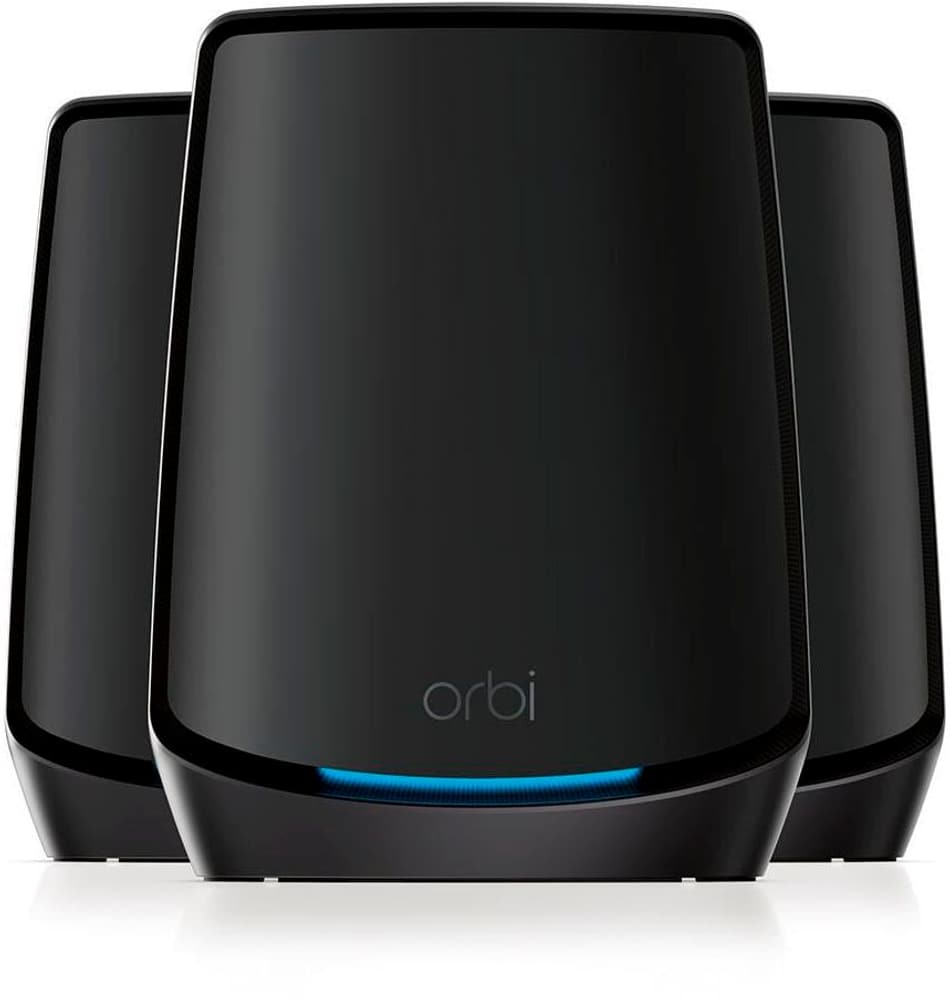 Orbi Tri-Band WiFi 6 Mesh System RBK863SB-100EUS 3er Set WLAN Router Netgear 785302430268 Bild Nr. 1