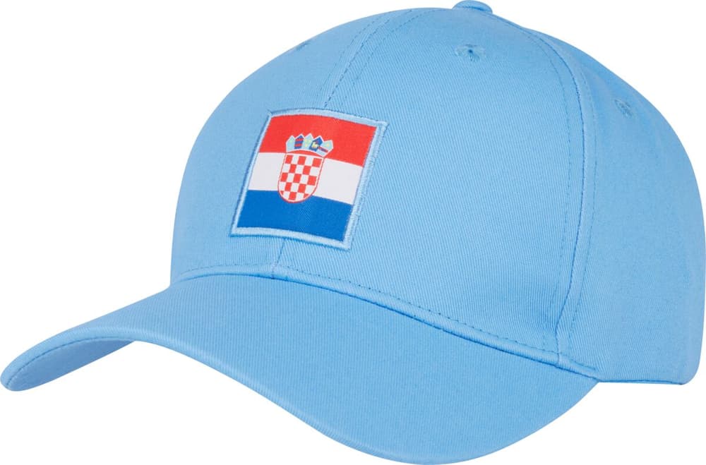 Fan Cap Croazia Cappellino Extend 461997999940 Taglie One Size Colore blu N. figura 1
