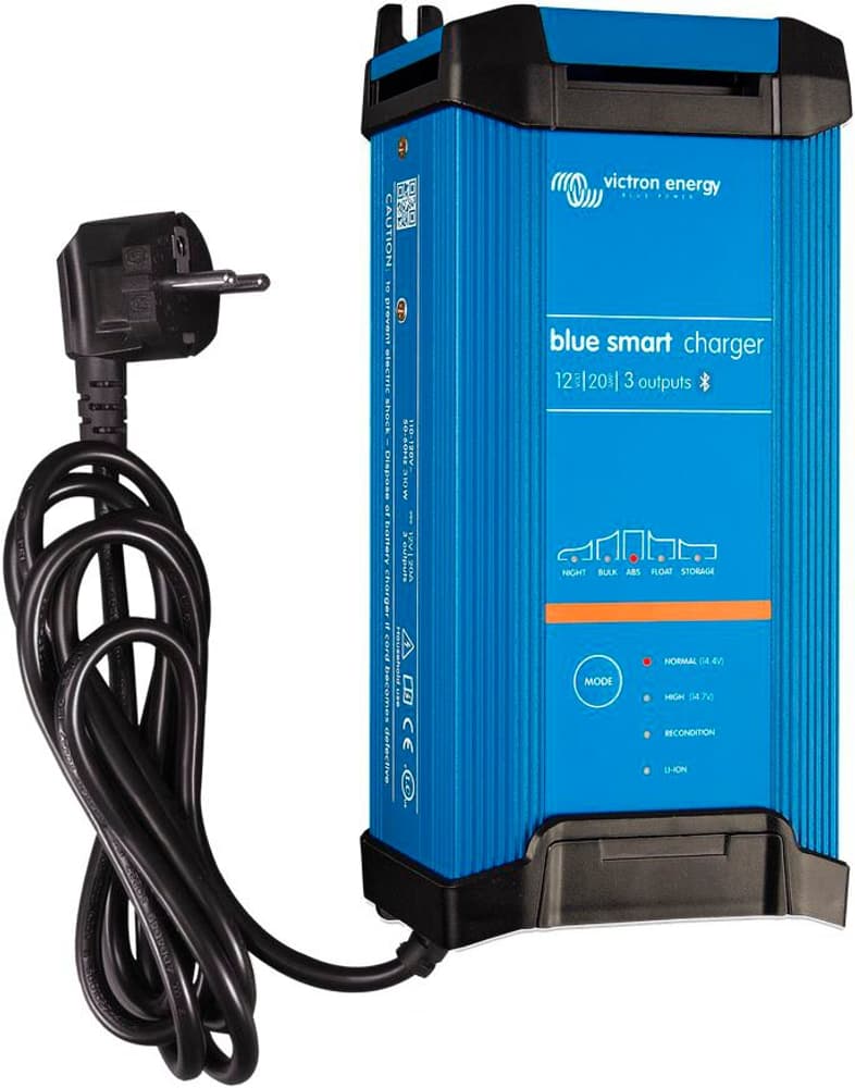 Caricabatterie Blu Smart IP22 Caricatore 12/20(3) 230V CEE 7/7 Caricabatteria Victron Energy 614521000000 N. figura 1
