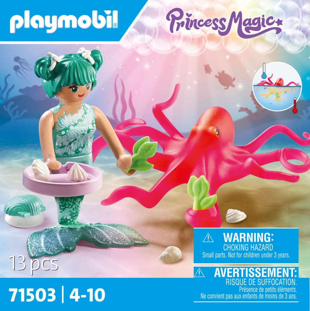 Princess Magic 71503 Sirène avec pieuvre PLAYMOBIL® 741925200000 Photo no. 1