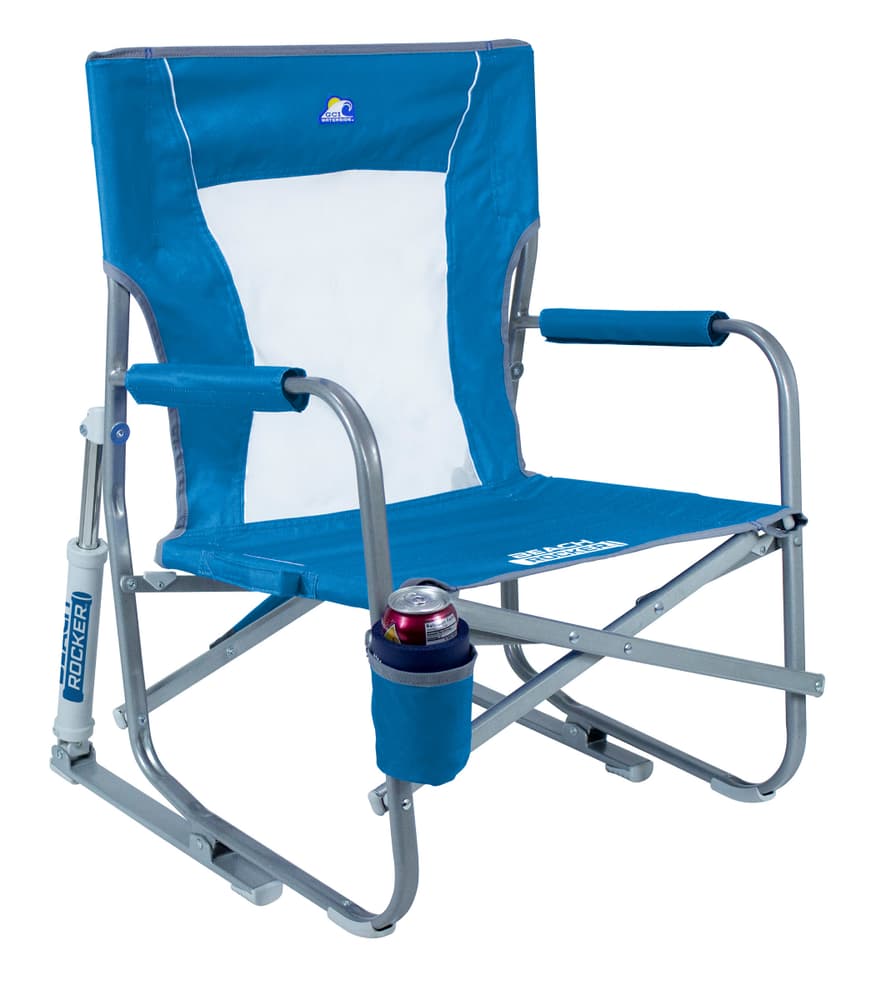 Beach Rocker Chaise de camping GCI 490581600040 Taille Taille unique Couleur bleu Photo no. 1