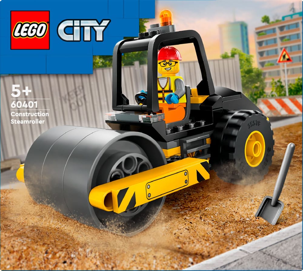 City 60401 Le rouleau compresseur de chantier LEGO® 741911000000 Photo no. 1