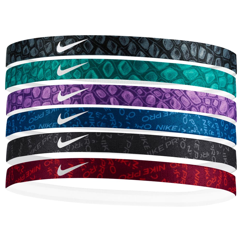 Headbands 6 PK Printed Haarband Nike 468074699945 Grösse One Size Farbe violett Bild-Nr. 1