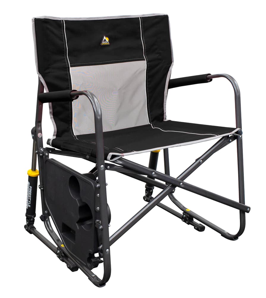 Freestyle Rocker XL with Side Table Chaise de camping GCI 490580700020 Taille Taille unique Couleur noir Photo no. 1