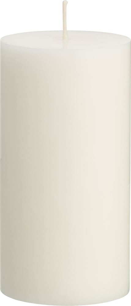 ORGANIC Bougie cylindrique 440817200000 Couleur Blanc Dimensions H: 12.0 cm Photo no. 1