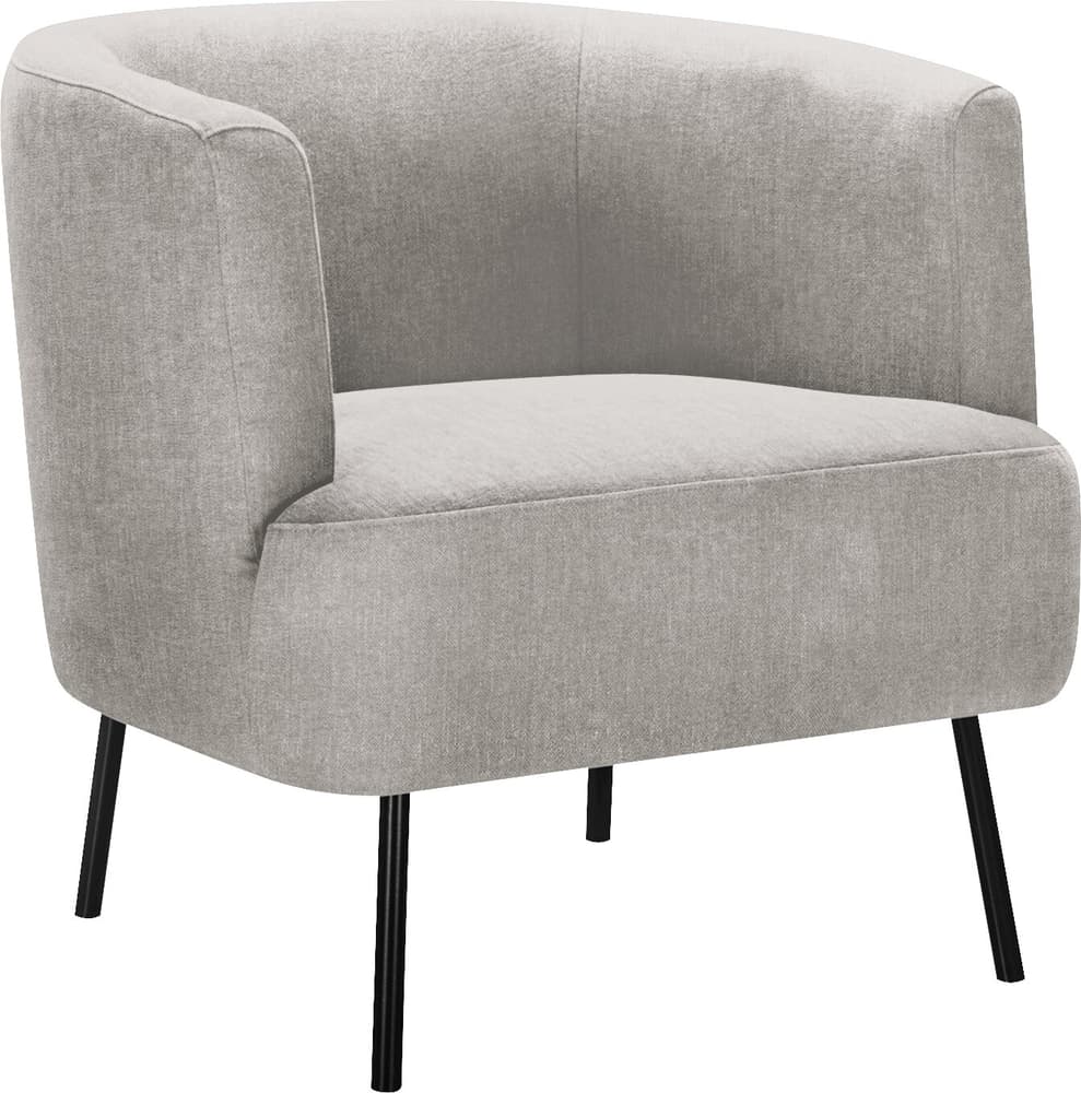 FUNK Sessel FUNK Sessel 403905207081 Grösse B: 68.0 cm x T: 70.0 cm x H: 69.0 cm Farbe Hellgrau Bild Nr. 1