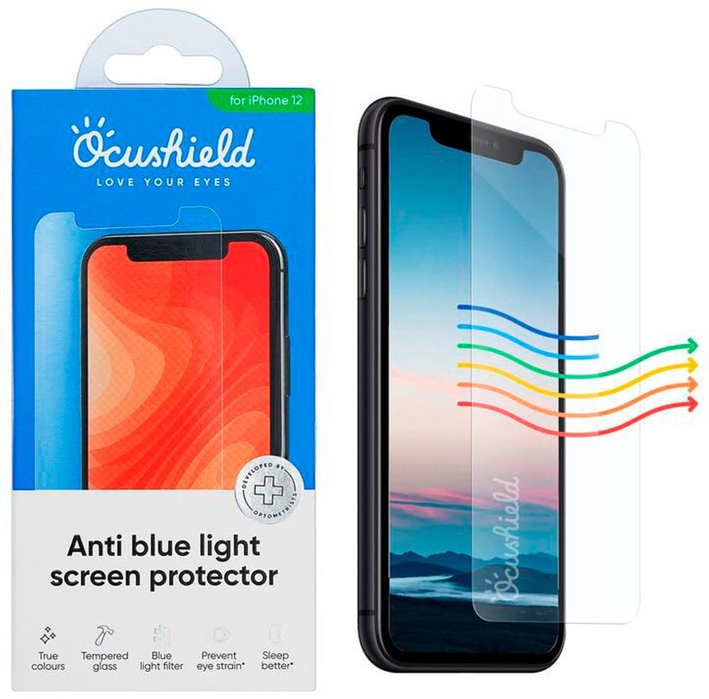 Anti Blue Light iPhone 12 mini Protection d’écran pour smartphone Ocushield 785300176613 Photo no. 1