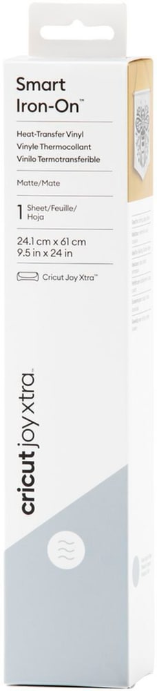 Joy Xtra Film thermocollant Joy Xtra Smart 24,1 x 61 cm, Argenté Matériaux pour traceurs de découpe Cricut 669606800000 Photo no. 1