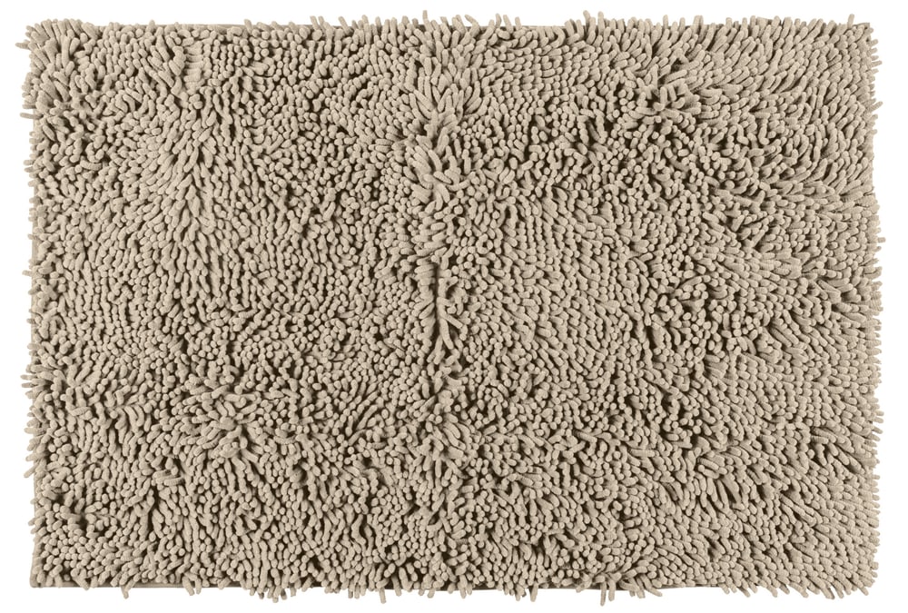 Badteppich Chenille sand, 100% Polyester Badteppich WENKO 674074000000 Bild Nr. 1